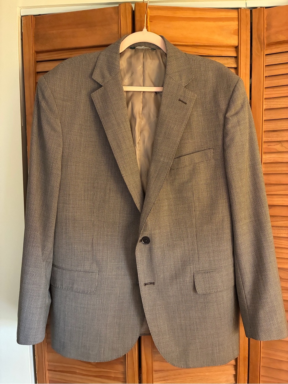 Brooks Brothers Gray Single-Breasted Sport Coat